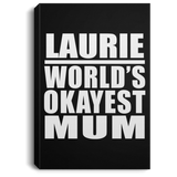 Laurie World's Okayest Mum - Canvas Portrait