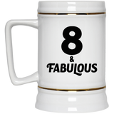 8th Birthday 8 & Fabulous - Beer Stein