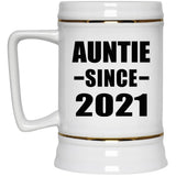 Auntie Since 2021 - Beer Stein