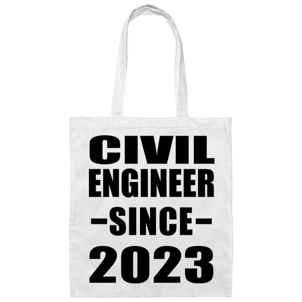 Civil Engineer Since 2023 - Tote Bag White