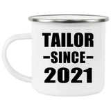 Tailor Since 2021 - 12oz Camping Mug