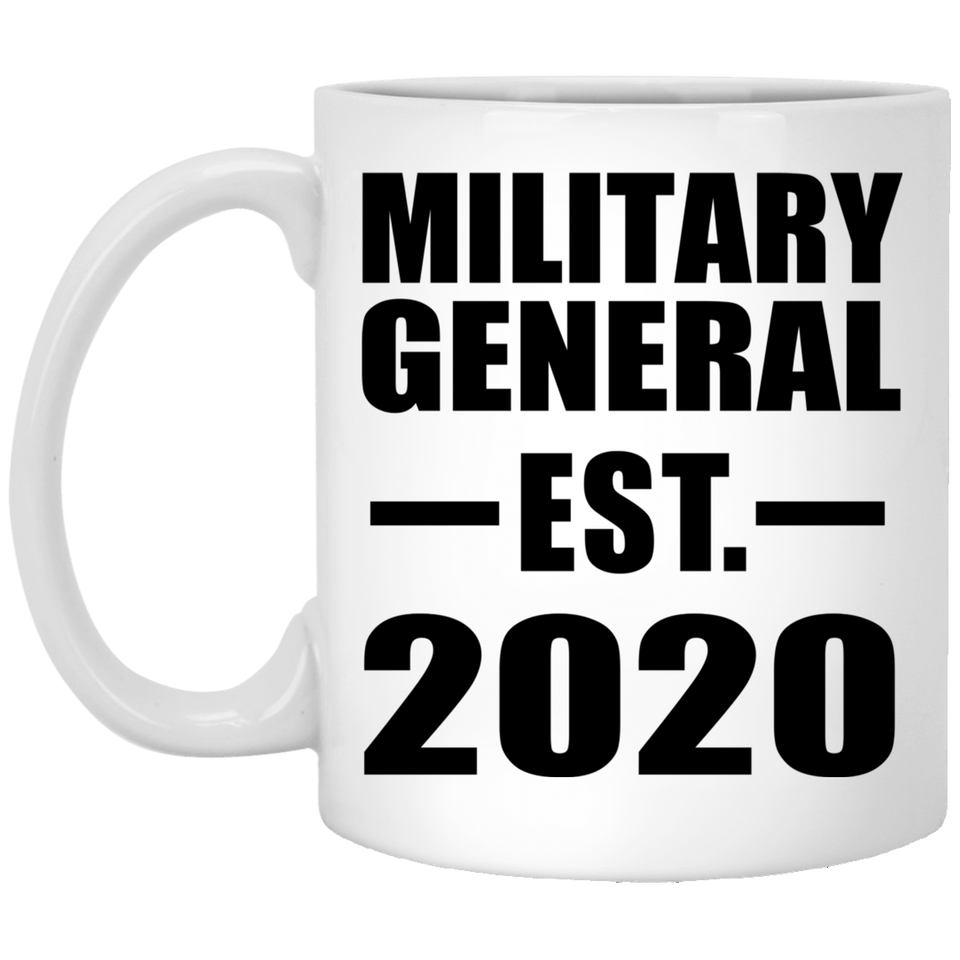 Military General Established EST. 2020 - 11oz Coffee Mug