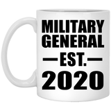 Military General Established EST. 2020 - 11oz Coffee Mug