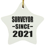 Surveyor Since 2021 - Star Ornament