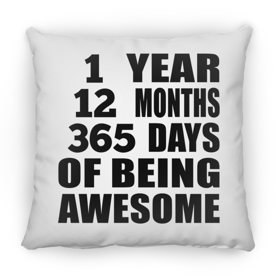 11th Birthday 1 Year 12 Months 365 Days Of Awesome - Throw Pillow