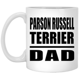 Parson Russell Terrier Dad - 11oz Coffee Mug
