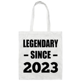 1st Birthday Legendary Since 2023 - Tote Bag White