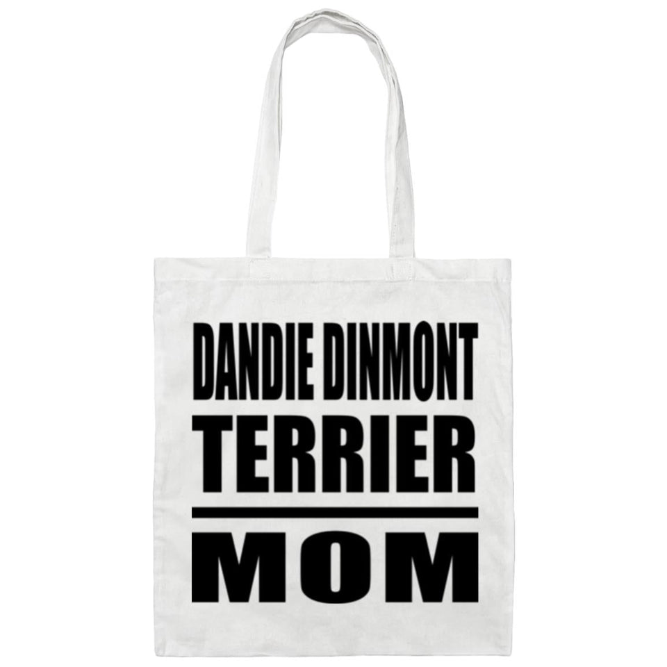 Dandie Dinmont Terrier Mom - Tote Bag White