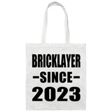 Bricklayer Since 2023 - Tote Bag White