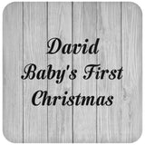 David Baby's First Christmas - Drink Coaster F