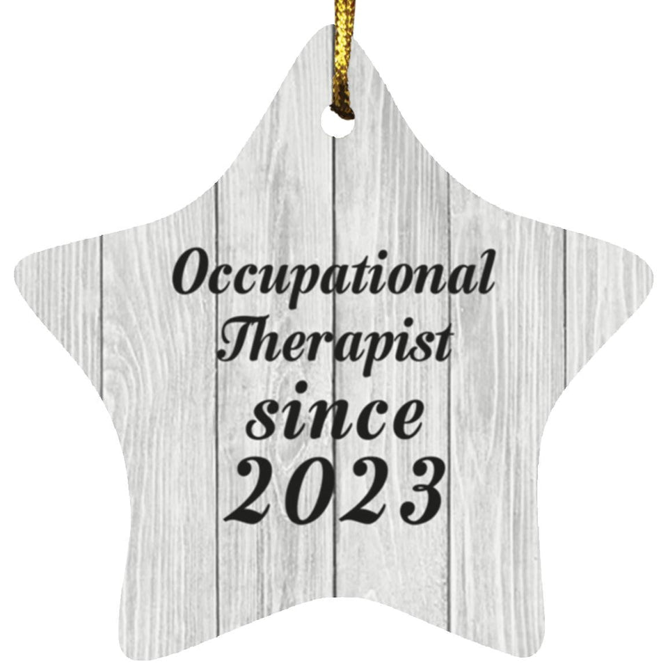 Occupational Therapist Since 2023 - Star Ornament F