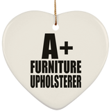 A+ Furniture Upholsterer - Heart Ornament