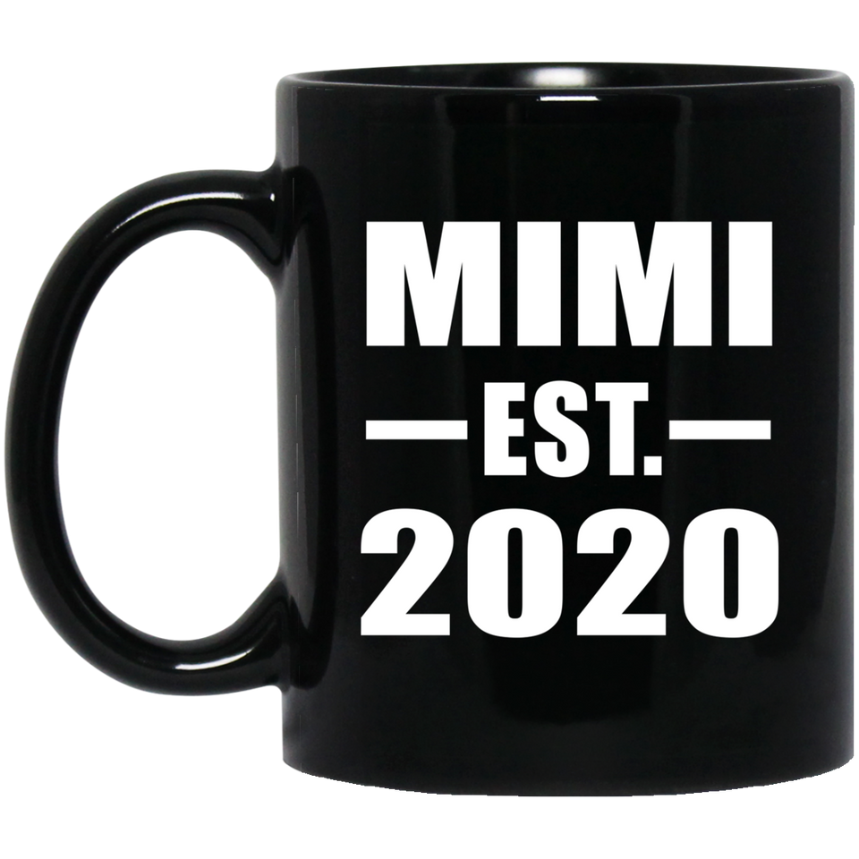 Mimi Established EST. 2020 - 11oz Coffee Mug Black