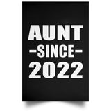 Aunt Since 2022 - Poster Portrait