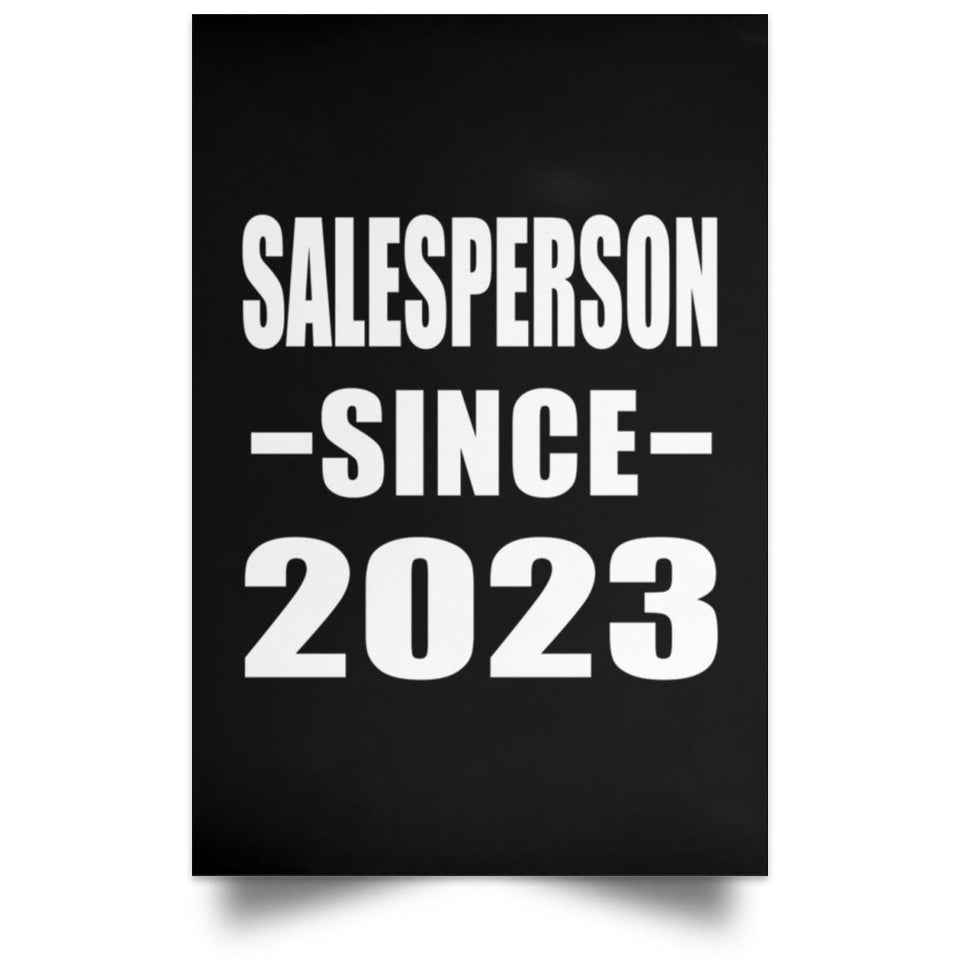 Salesperson Since 2023 - Poster Portrait