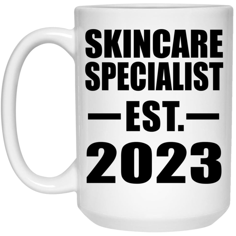 Skincare Specialist Established EST. 2023 - 15oz Coffee Mug