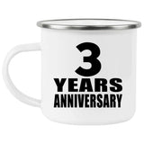 3rd Anniversary 3 Years - 12oz Camping Mug