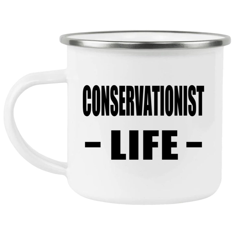 Conservationist Life - 12oz Camping Mug