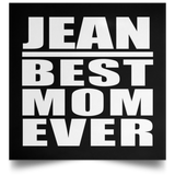 Jean Best Mom Ever - Poster Square