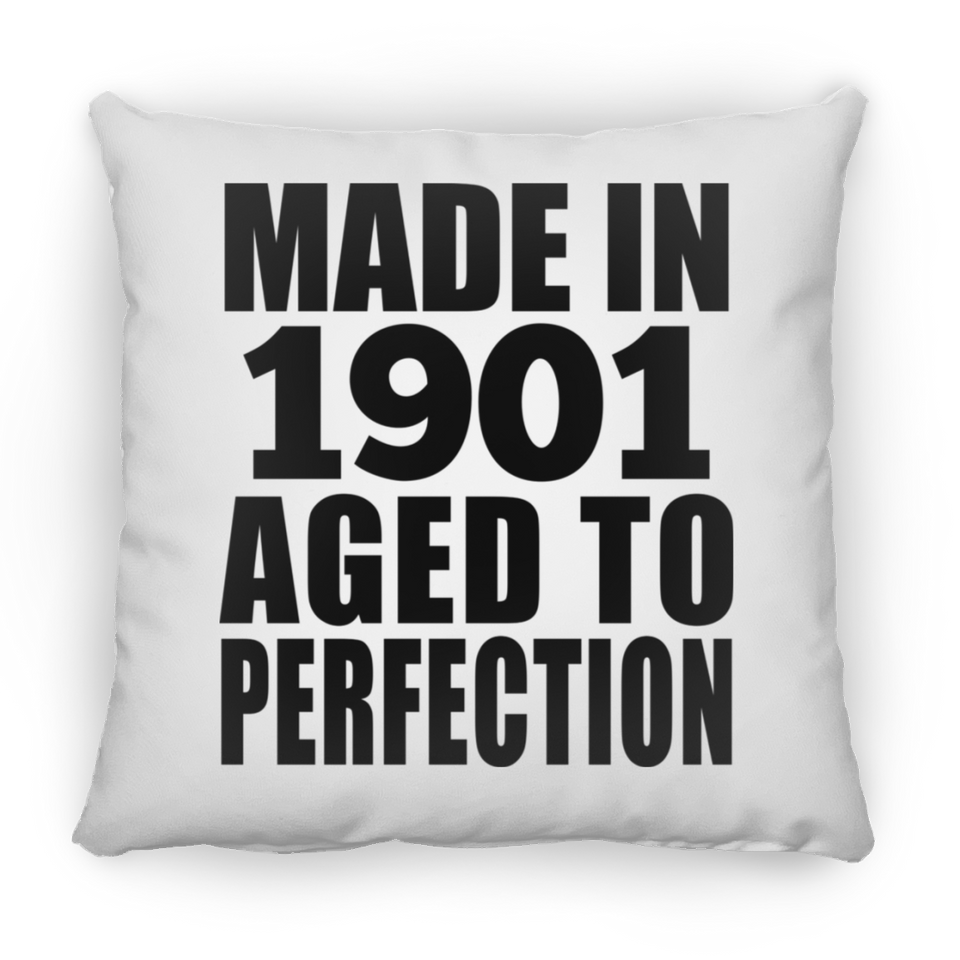 123rd Birthday Made In 1901 Aged To Perfection - Throw Pillow