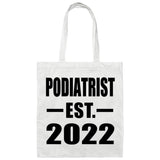 Podiatrist Established EST. 2022 - Tote Bag White