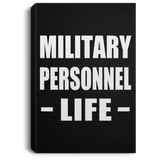 Military Personnel Life - Canvas Portrait