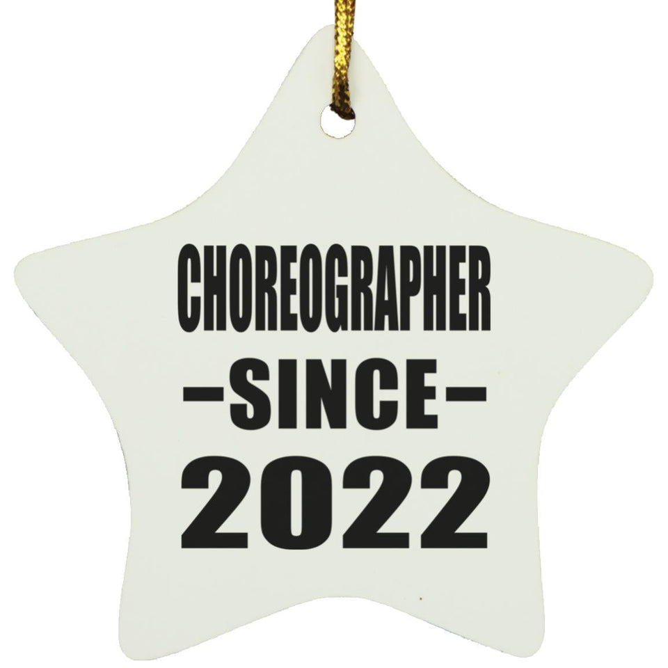 Choreographer Since 2022 - Star Ornament