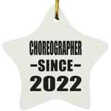 Choreographer Since 2022 - Star Ornament