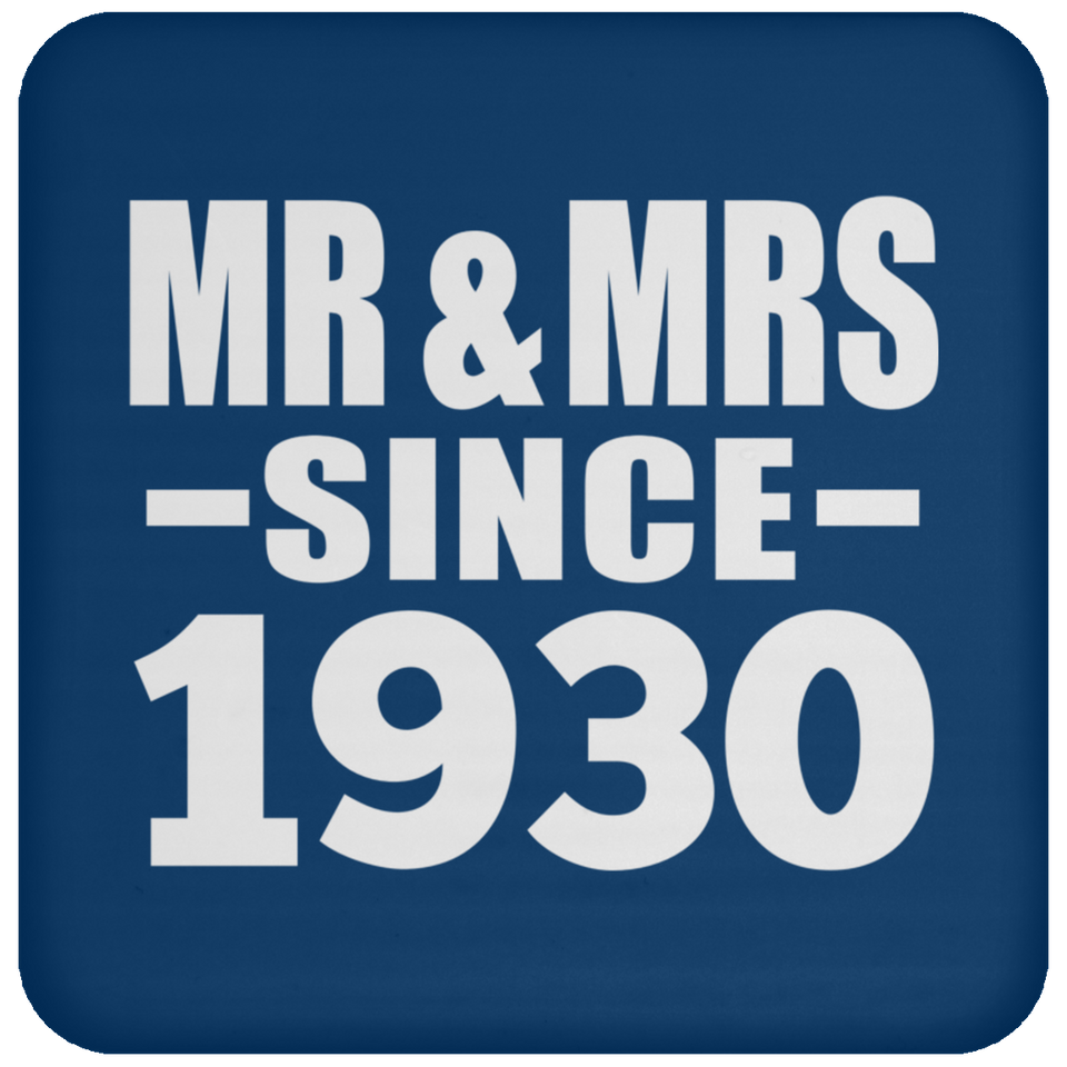 94th Anniversary Mr & Mrs Since 1930 - Drink Coaster