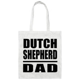 Dutch Shepherd Dad - Tote Bag White