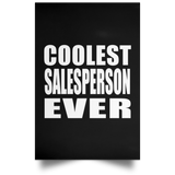 Coolest Salesperson Ever - Poster Portrait
