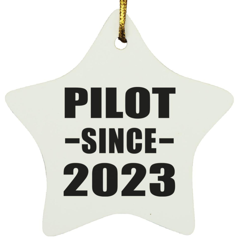 Pilot Since 2023 - Star Ornament