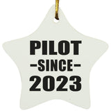Pilot Since 2023 - Star Ornament