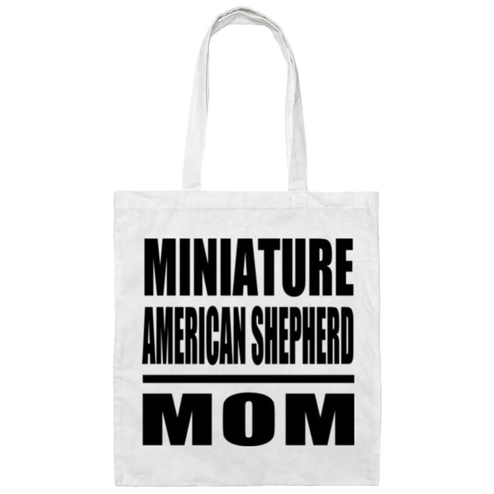 Miniature American Shepherd Mom - Tote Bag White