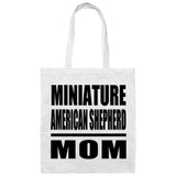 Miniature American Shepherd Mom - Tote Bag White