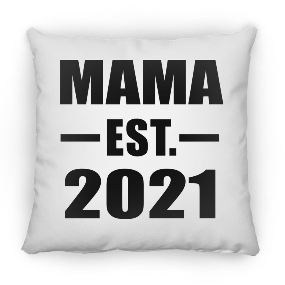 Mama Established EST. 2021 - Throw Pillow