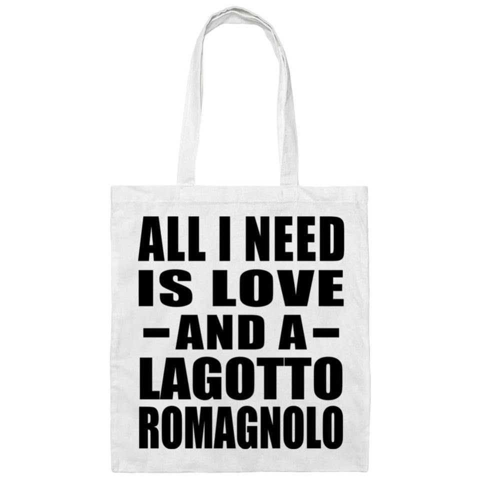 All I Need Is Love And A Lagotto Romagnolo - Tote Bag White