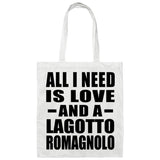 All I Need Is Love And A Lagotto Romagnolo - Tote Bag White