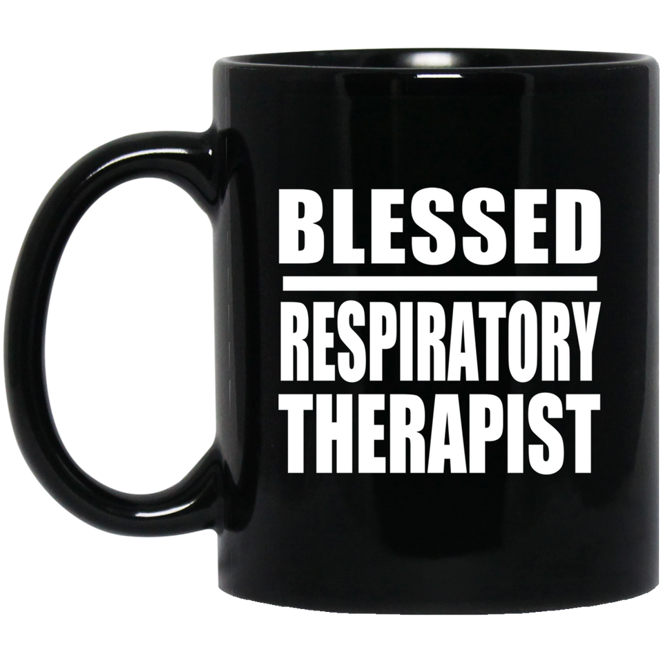 Blessed Respiratory Therapist - 11oz Coffee Mug Black