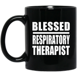 Blessed Respiratory Therapist - 11oz Coffee Mug Black