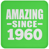 64th Birthday Amazing Since 1960 - Drink Coaster