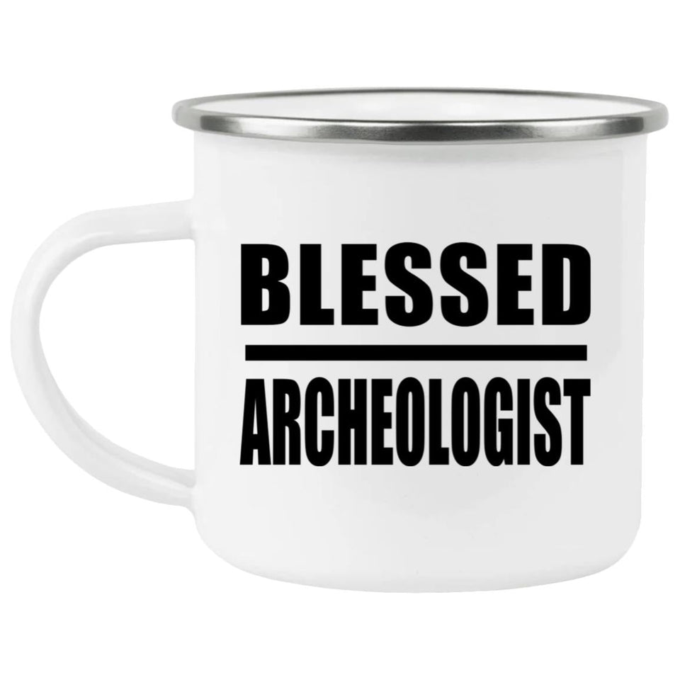 Blessed Archeologist - 12oz Camping Mug