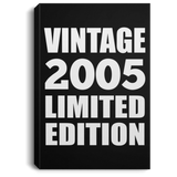 19th Birthday Vintage 2005 Limited Edition - Canvas Portrait
