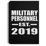 Military Personnel Established EST. 2019 - Canvas Portrait