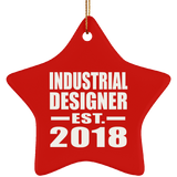 Industrial Designer Established EST. 2018 - Star Ornament