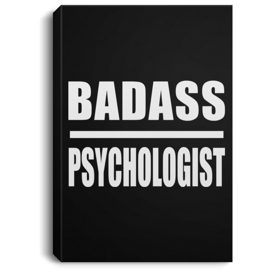 Badass Psychologist - Canvas Portrait