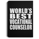 World's Best Vocational Counselor - Canvas Portrait