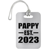 Pappy Established EST. 2023 - Luggage Bag Tag