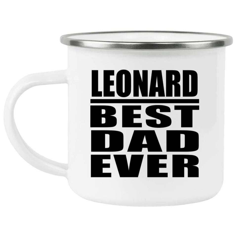 Leonard Best Dad Ever - 12oz Camping Mug