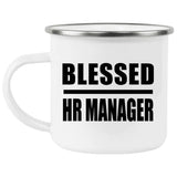 Blessed HR Manager - 12oz Camping Mug